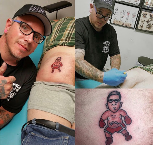 Explore freddy krueger tattoo ideas, creative tattoo ideas in Shippensburg, available at Guerilla Tattoo