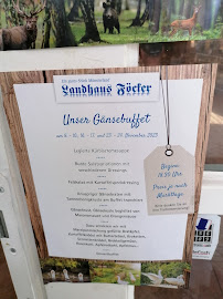 Landhaus Föcker à Haltern am See menu