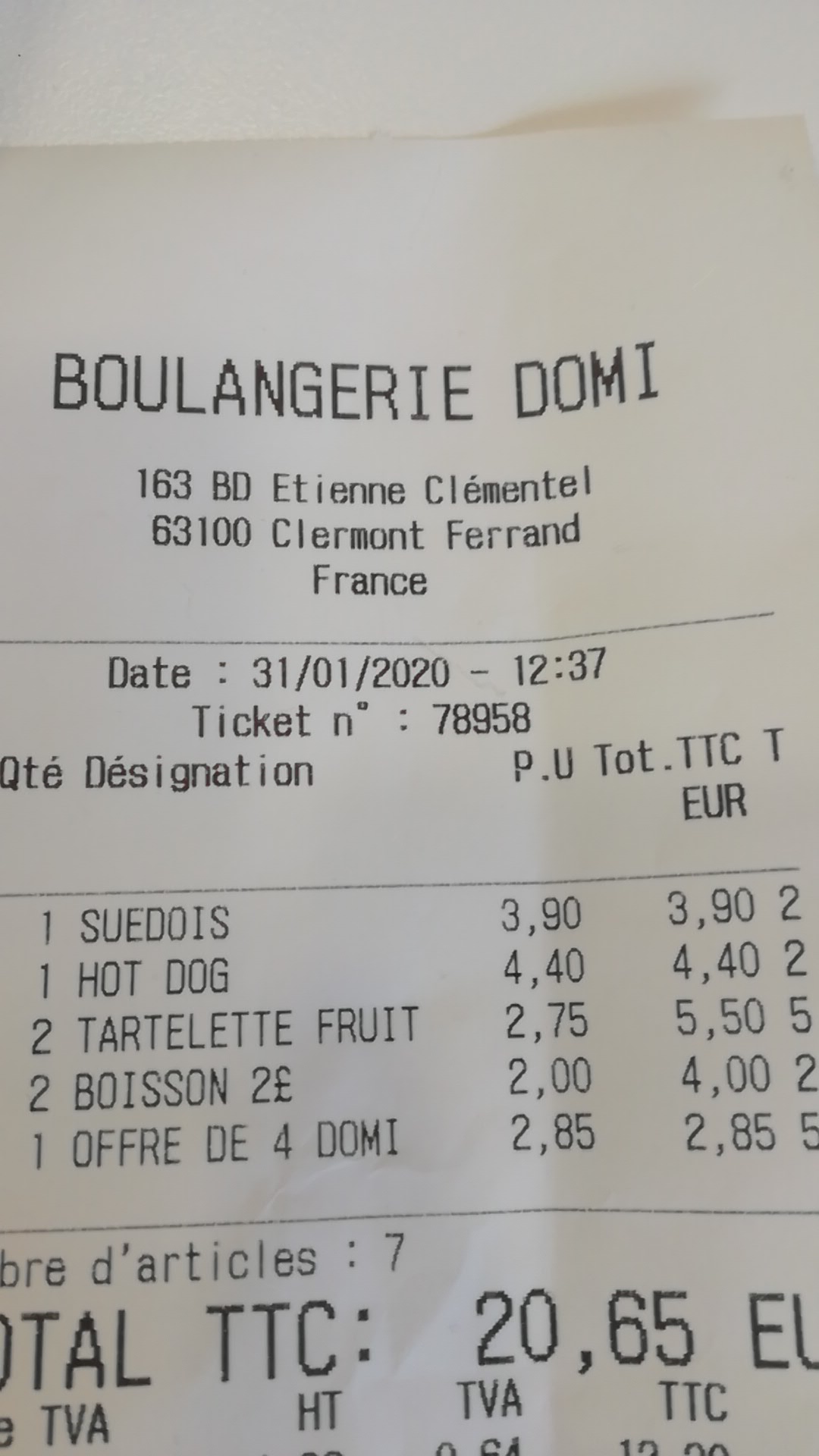 Photo n° 1 de l'avis de virginie.a fait le 31/01/2020 à 12:14