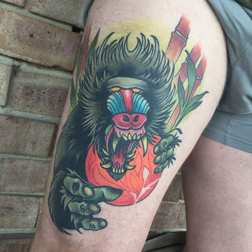 Explore gory tattoo ideas, creative tattoo ideas in Tallmadge, available at Killjoy tattoo