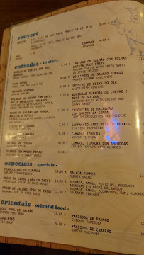 Restaurant japonais Ammar i Mar - Sushi & Restaurant à Olhão (la carte)