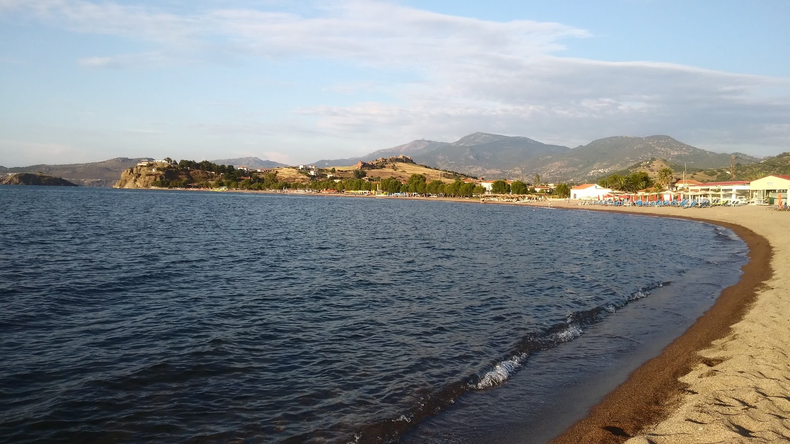 Fotografija Anaxos Plaža z turkizna čista voda površino