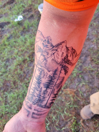 Explore jackalope tattoo ideas, creative tattoo ideas in Crystal River, available at Americas Best Tattoos