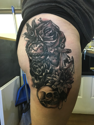 Explore george strait tattoo ideas, creative tattoo ideas in Princeton, available at The Asylum Tattoos & Fine Art