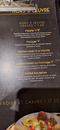 Payiz à Rouen menu