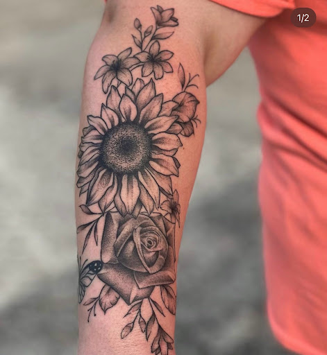 Explore married tattoo ideas, creative tattoo ideas in Spring, available at Skin Stories Tat2