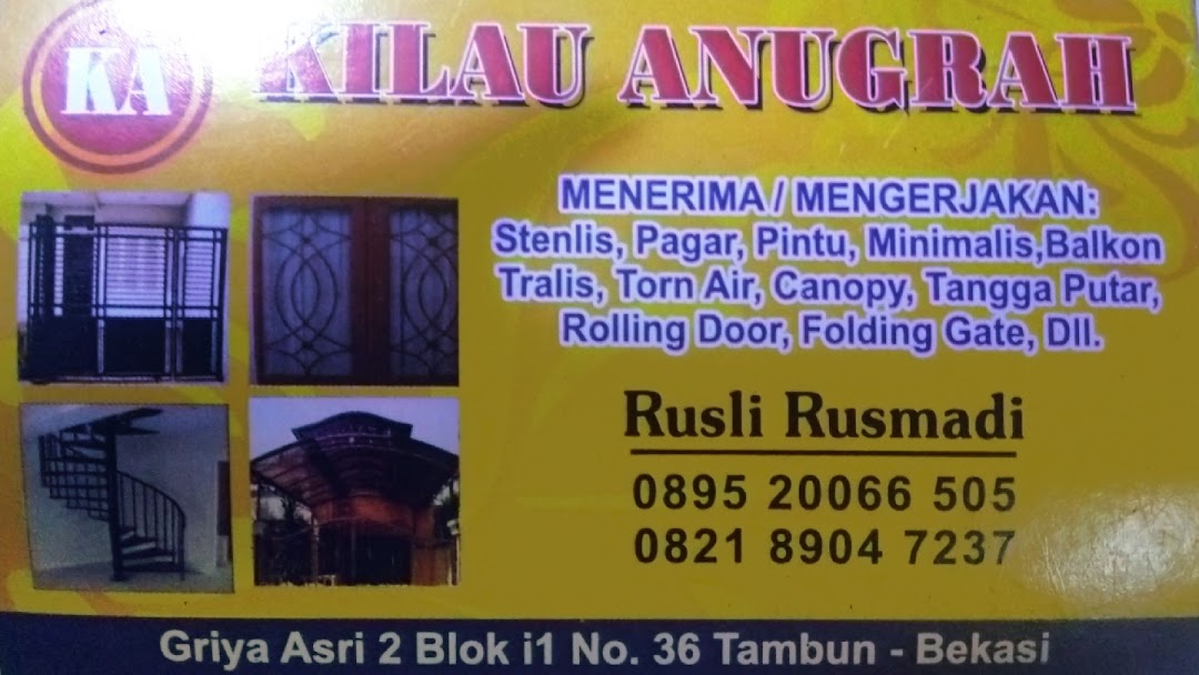 bengkel las kilau anugerah