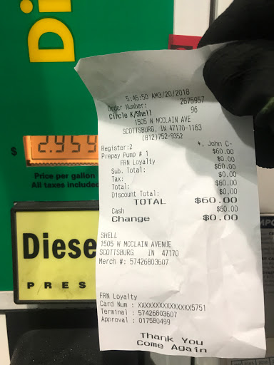 Convenience Store «Circle K», reviews and photos, 1505 W McClain Ave, Scottsburg, IN 47170, USA