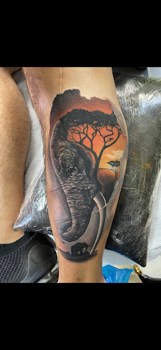 Explore rubber duck tattoo ideas, creative tattoo ideas in Pendleton, available at TRUE GRIT TATTOO