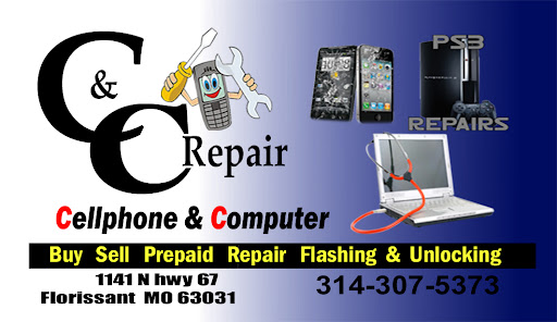 Cell Phone Store «C & C Cellphone and Computer Repair», reviews and photos, 1141 N Hwy 67, Florissant, MO 63031, USA