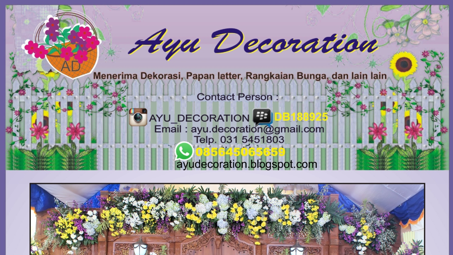 Toko Bunga Ayu Decoration Photo