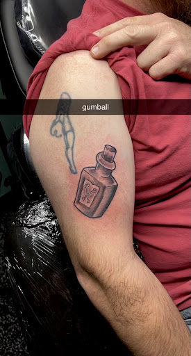 Find goat tattoo ideas for your next unique tattoo in Meridian at Creative Pain Tattoo Studio