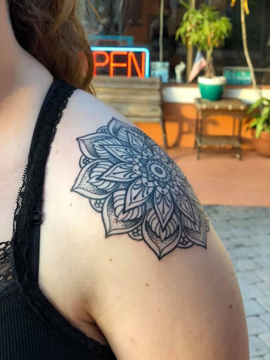 Explore irish cross tattoo ideas, creative tattoo ideas in Fort Myers Beach, available at Paradise Tattoo