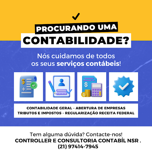 Logo da empresa - Controller e Consultoria Contábil NSR