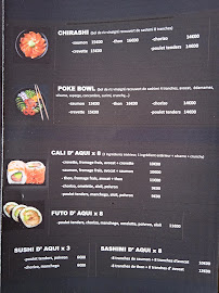 Menu / carte de Sushi D' aqui à Elne