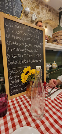 Peppino à Nice menu