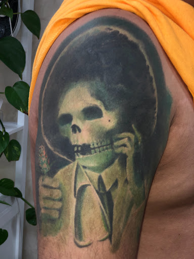 Explore revenge tattoo ideas, creative tattoo ideas in Astoria, available at Xolotl Tattoo Gallery