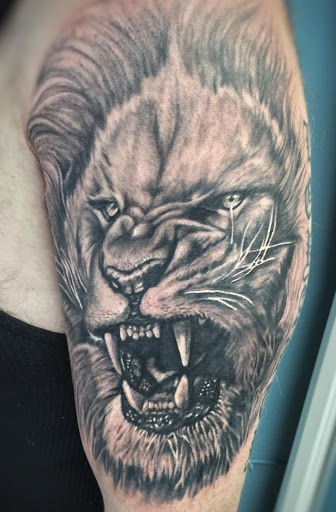 Tattoo Shop «Lovely Monkey Tattoo», reviews and photos, 9541 Main St, Whitmore Lake, MI 48189, USA