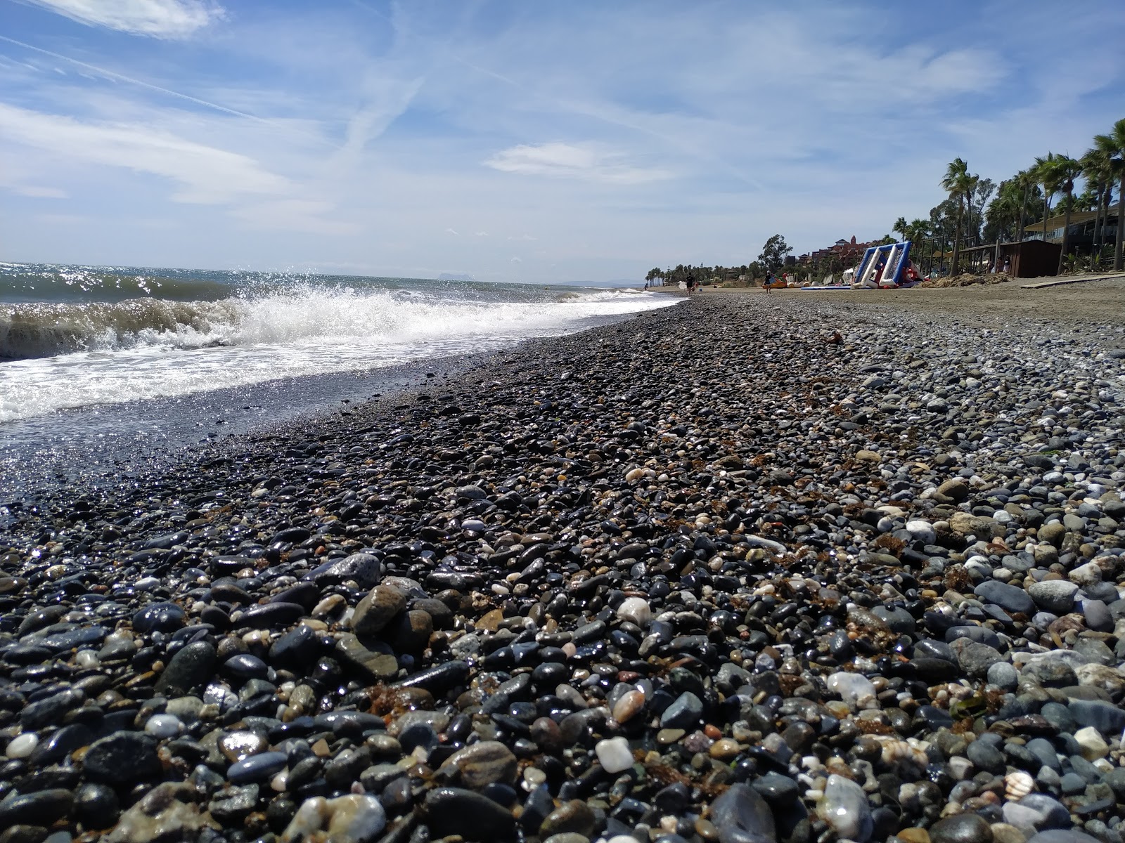 Foto de Playa del Padron com alto nível de limpeza