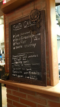 Santa Carne à Paris menu