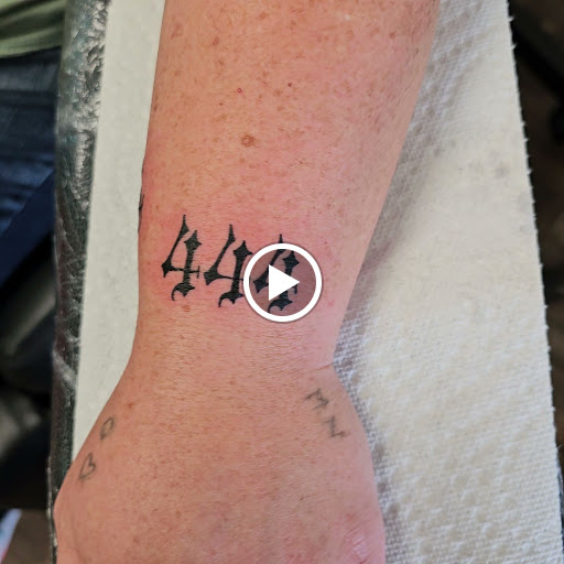 Explore name sleeve tattoo ideas, creative tattoo ideas in Traverse City, available at Pinups & Needles