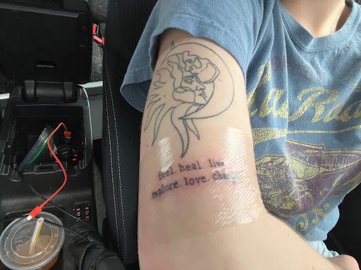 Explore men's ring tattoo ideas, creative tattoo ideas in Spokane, available at Fortunata Tattoo Studio