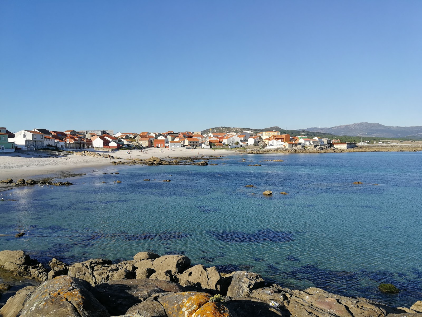 Foto de Prado beach e o assentamento