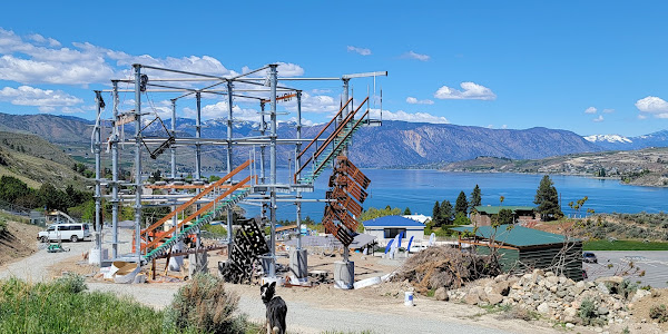 High Trek Chelan Ropes Course & Ziplines at Slidewaters