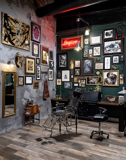 Explore till death do us part tattoo ideas, creative tattoo ideas in Kissimmee, available at Fallen Sparrow Tattoo Co