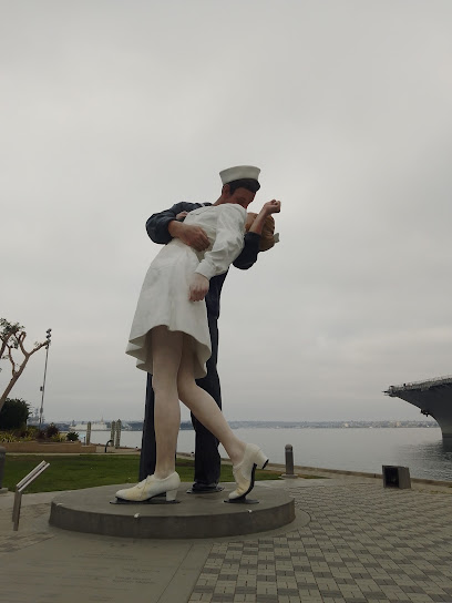 The Kissing Sailor at National Harbor