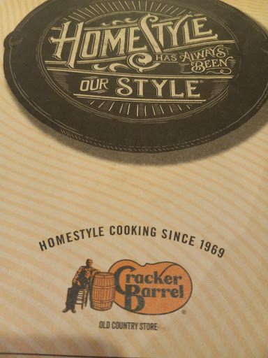 American Restaurant «Cracker Barrel Old Country Store», reviews and photos, 238 Enterprise Dr, Rocky Mount, NC 27804, USA