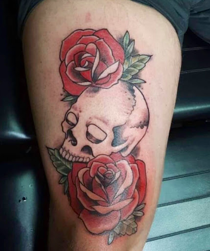 Explore female cover up tattoo ideas, creative tattoo ideas in Rensselaer, available at A Vita Tattoo
