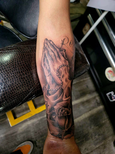 Explore tattoo ideas for men thigh, creative tattoo ideas in Yakima, available at Wallflower Body Piercing & Crazy Ink Tattoo