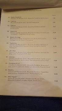 Menu du Il Gusto Pizza&Drink à Trento