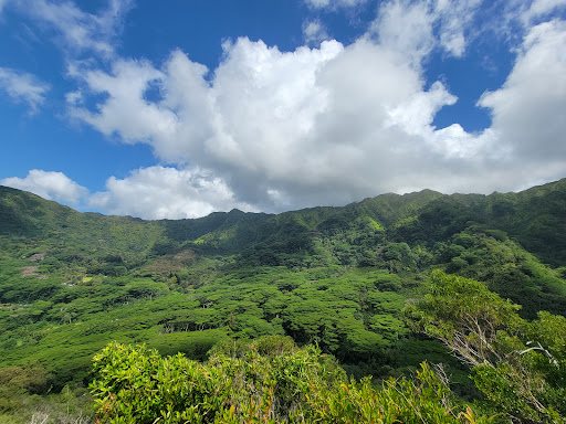 Trailhead for Kolowalu and Puʻu Pia Trails