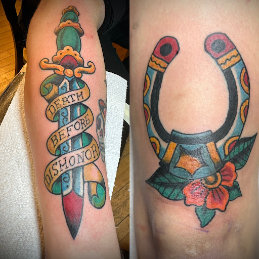 Explore uncharted tattoo ideas, creative tattoo ideas in Calumet, available at Tattooing by Big Ben