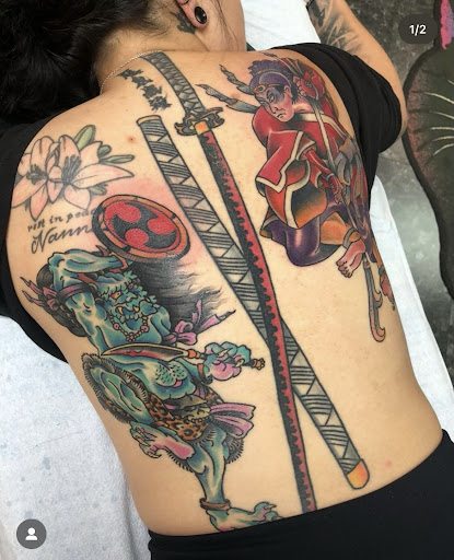 Explore luna lovegood tattoo ideas, creative tattoo ideas in Oxford, available at Crown of Thorns Tattoo