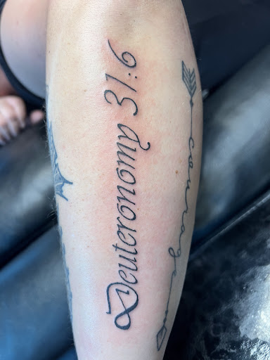 Explore chest shoulder tattoo ideas, creative tattoo ideas in Lincoln City, available at Xeper Studio Tattoos and Temple of Personal Development