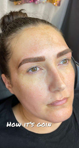 Explore name hand tattoo ideas, creative tattoo ideas in Peoria Heights, available at BeautiFULL Brows By Jen Microblading - Permanent Makeup Wild Honey Beauty Studio