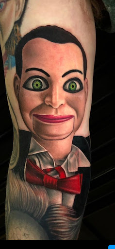 Explore black sleeve tattoo ideas, creative tattoo ideas in Pearcy, available at Studio 621 Tattoo