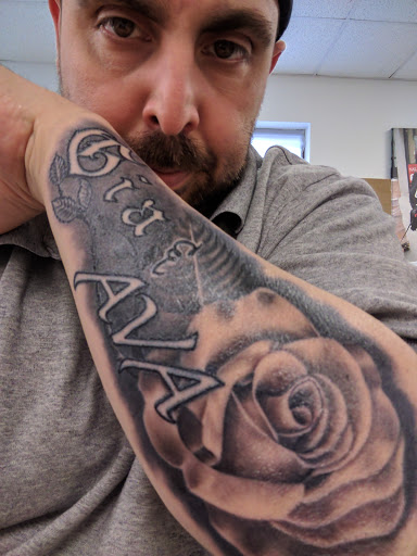 Explore fish tattoo ideas for men, creative tattoo ideas in Edison, available at Rorschach Gallery