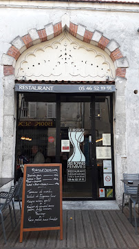 Restaurant français Le bistrot des Bonnes Femmes à La Rochelle (le menu)