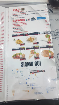 Carte du Carate 46 kebap grill pizza à Carate Brianza