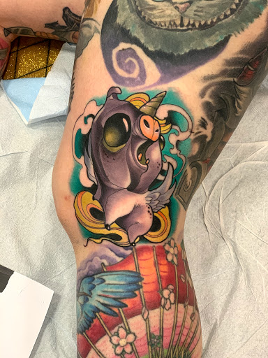 Explore suicidal tattoo ideas, creative tattoo ideas in Tallmadge, available at Killjoy tattoo