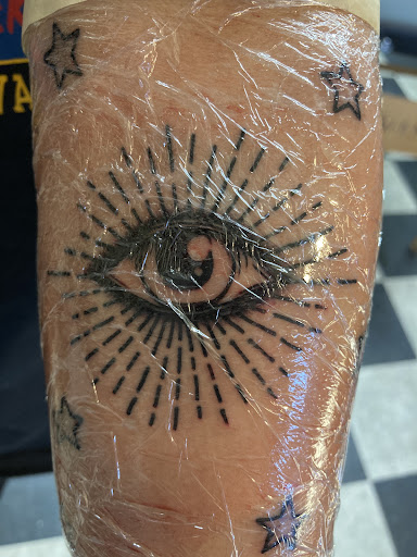 Explore black medusa tattoo ideas, creative tattoo ideas in San Marcos, available at Jerrys Tattoo Shop