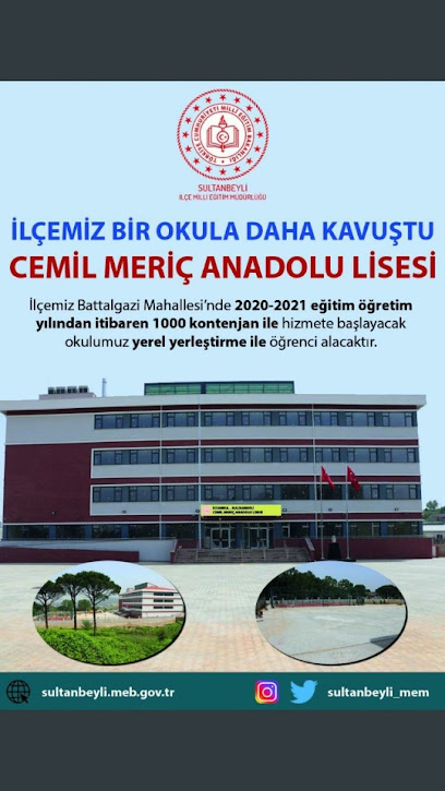 İstanbul Sultanbeyli Cemil Meriç Anadolu lisesi