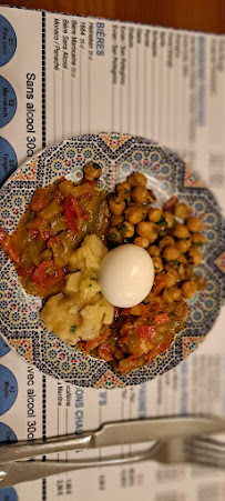 Restaurant marocain Le Riad à Claville (le menu)