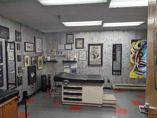 Explore pirate ship tattoo ideas, creative tattoo ideas in Saint Paul, available at Black Coffin Tattoo