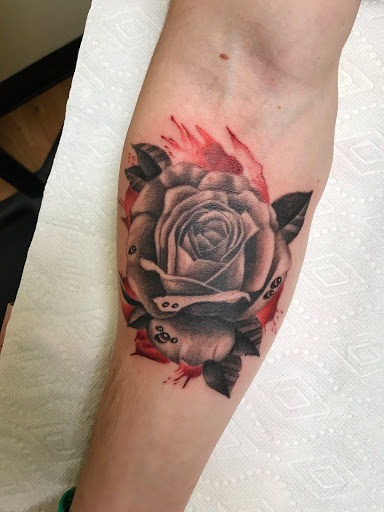 Explore shoulder tattoo ideas men, creative tattoo ideas in Atlanta, available at Golden Anchor Tattoo