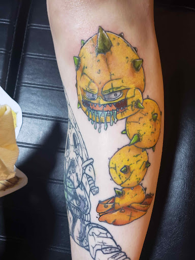 Explore japanese word tattoo ideas, creative tattoo ideas in Meadville, available at Lucky Lucys Tattoo and Art Studio